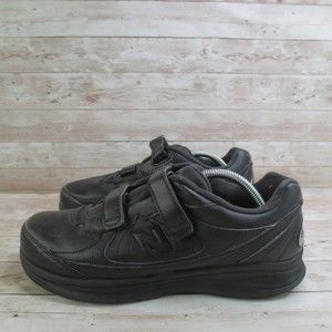 New Balance Shoes Mens 9.5 Black Walking Sneaker 577 Low Top Casual Hook & Loop